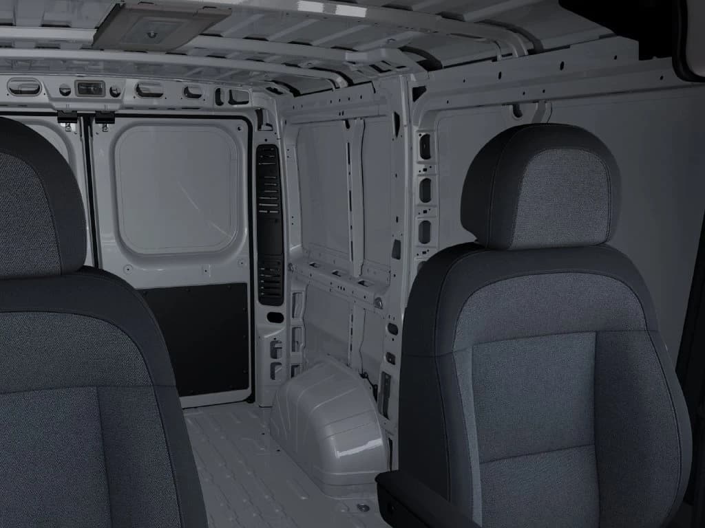 Ram ProMaster Cargo Van Tradesman 1500 Low Roof 118" WB w/Pass Seat 2026 — side view