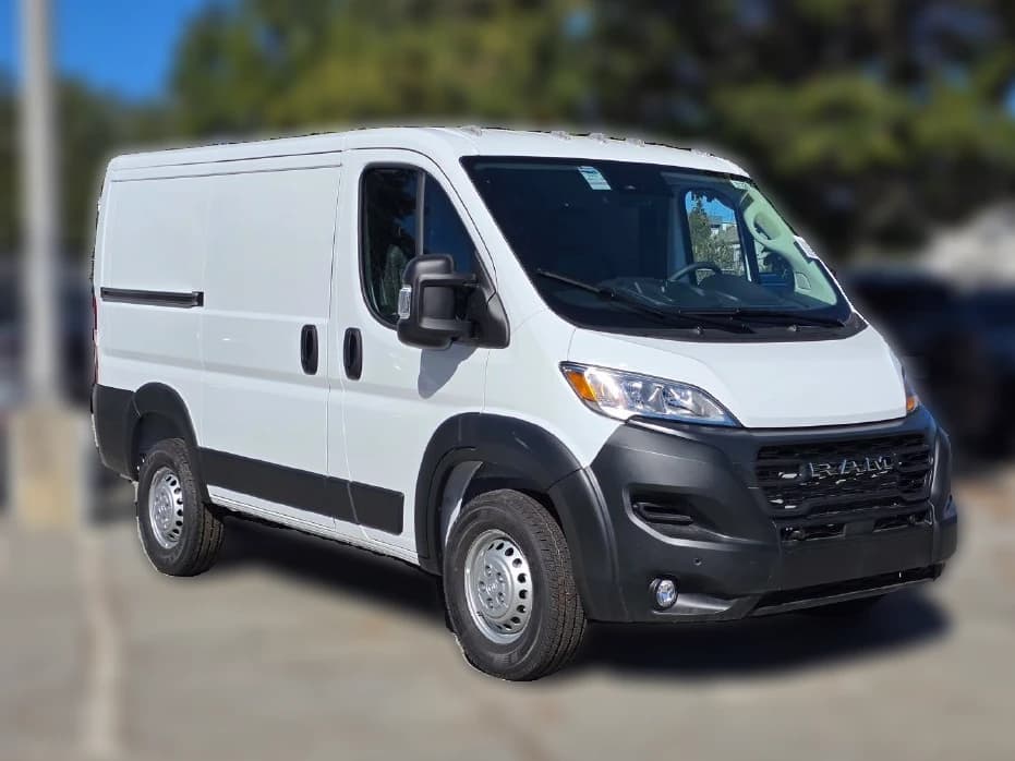 Ram ProMaster Cargo Van Tradesman 1500 Low Roof 118" WB w/Pass Seat 2026 — side view