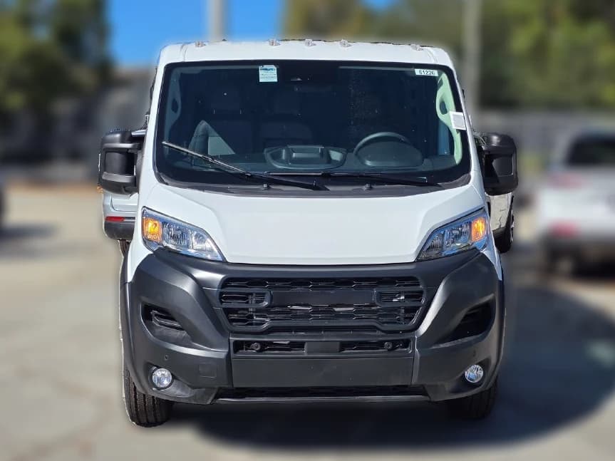 Ram ProMaster Cargo Van Tradesman 1500 Low Roof 118" WB w/Pass Seat 2026 — side view