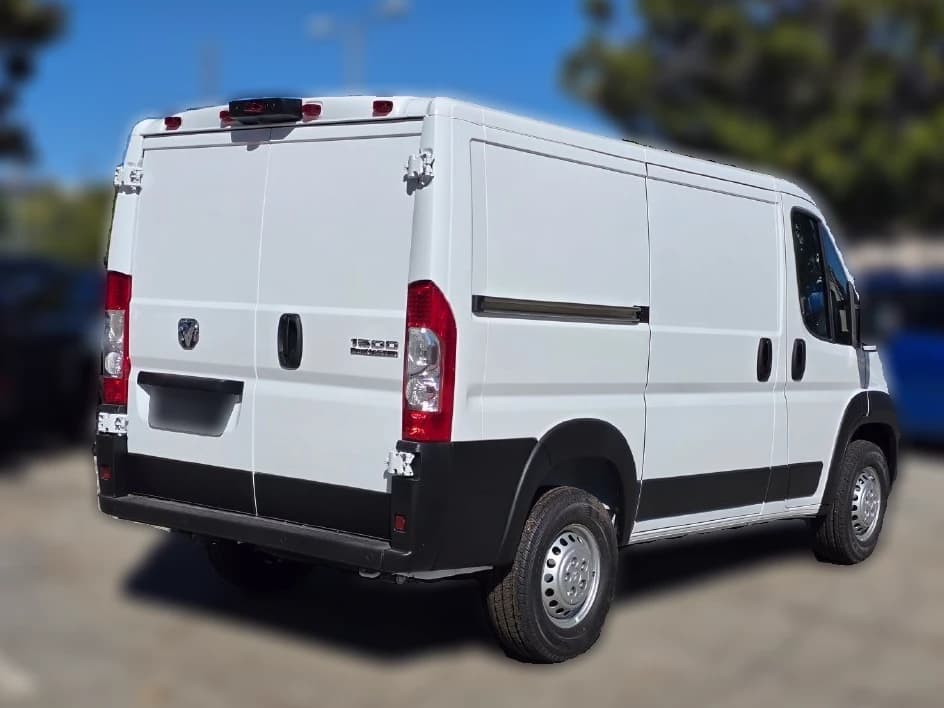 Ram ProMaster Cargo Van Tradesman 1500 Low Roof 118" WB w/Pass Seat 2026 — side view
