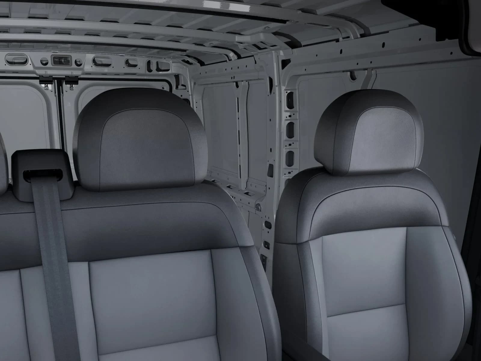 Ram ProMaster Cargo Van Tradesman 1500 Low Roof 118" WB w/Pass Seat 2026 — side view