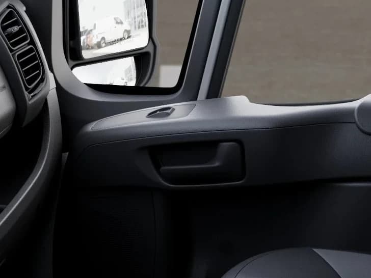Ram ProMaster Cargo Van Tradesman 1500 Low Roof 118" WB w/Pass Seat 2026 — side view