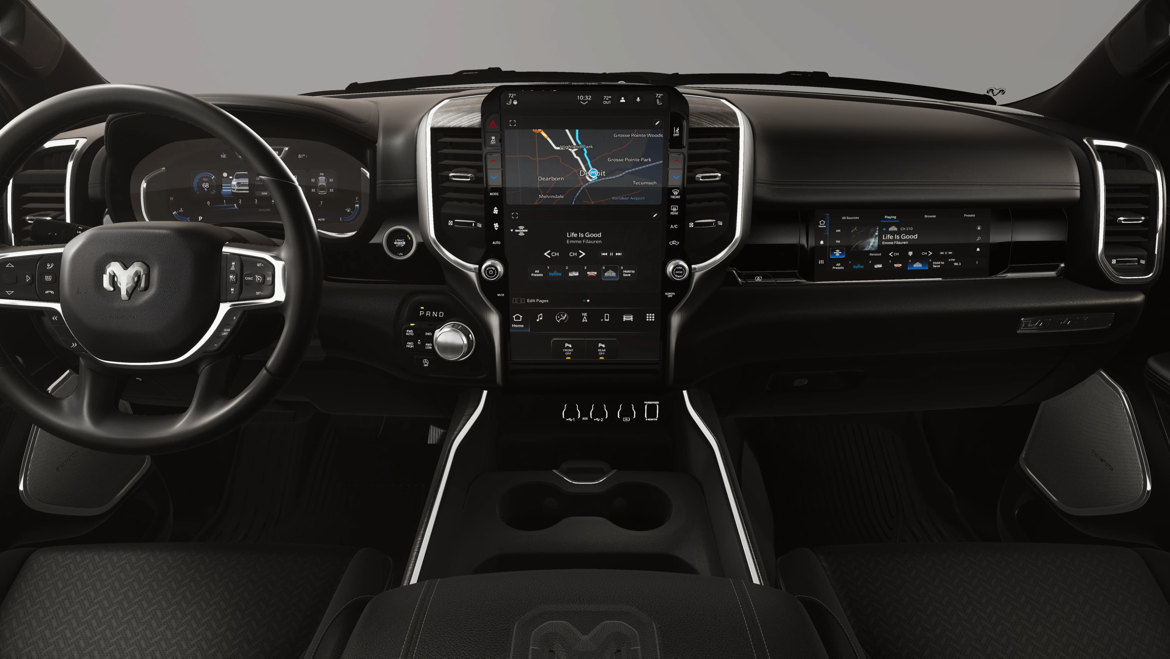 Ram 1500 Laramie 4x4 Crew Cab 5'7" Box 2026 — side view