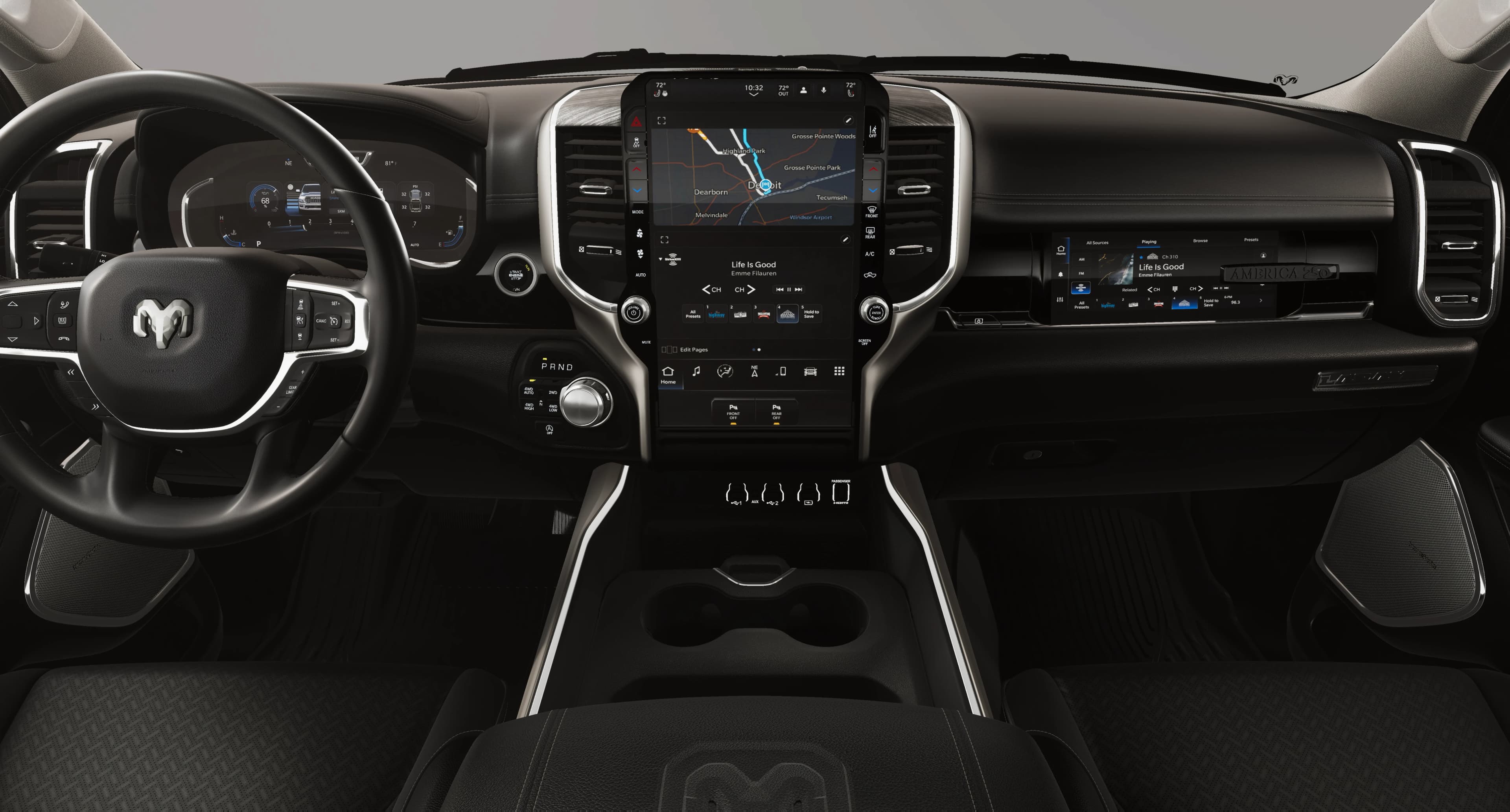 Ram 1500 Laramie 4x4 Crew Cab 5'7" Box 2026 — side view