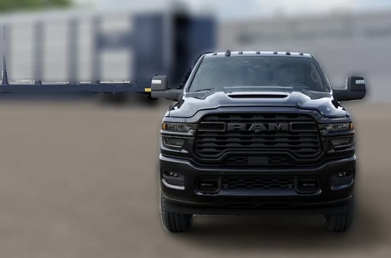 Ram 2500 Black Express 4x4 Crew Cab 6'4" Box 2027 — side view