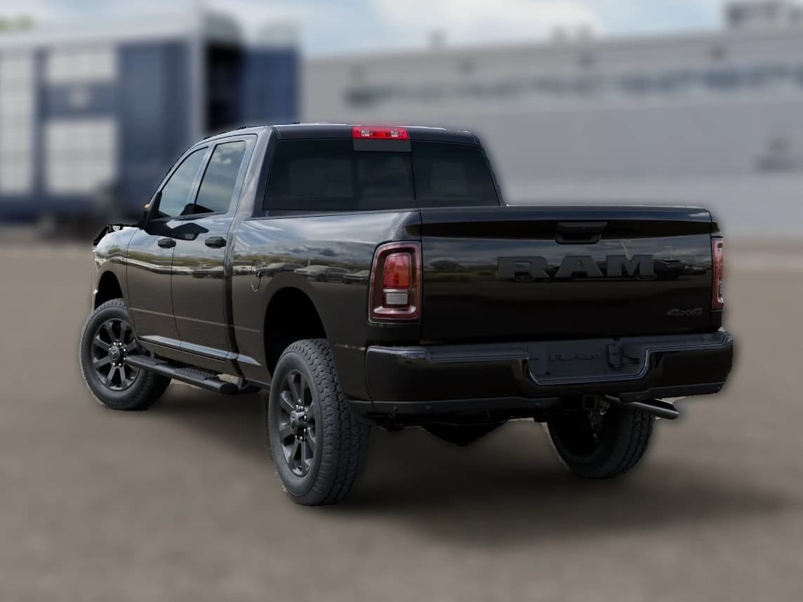 Ram 2500 Black Express 4x4 Crew Cab 6'4" Box 2027 — side view