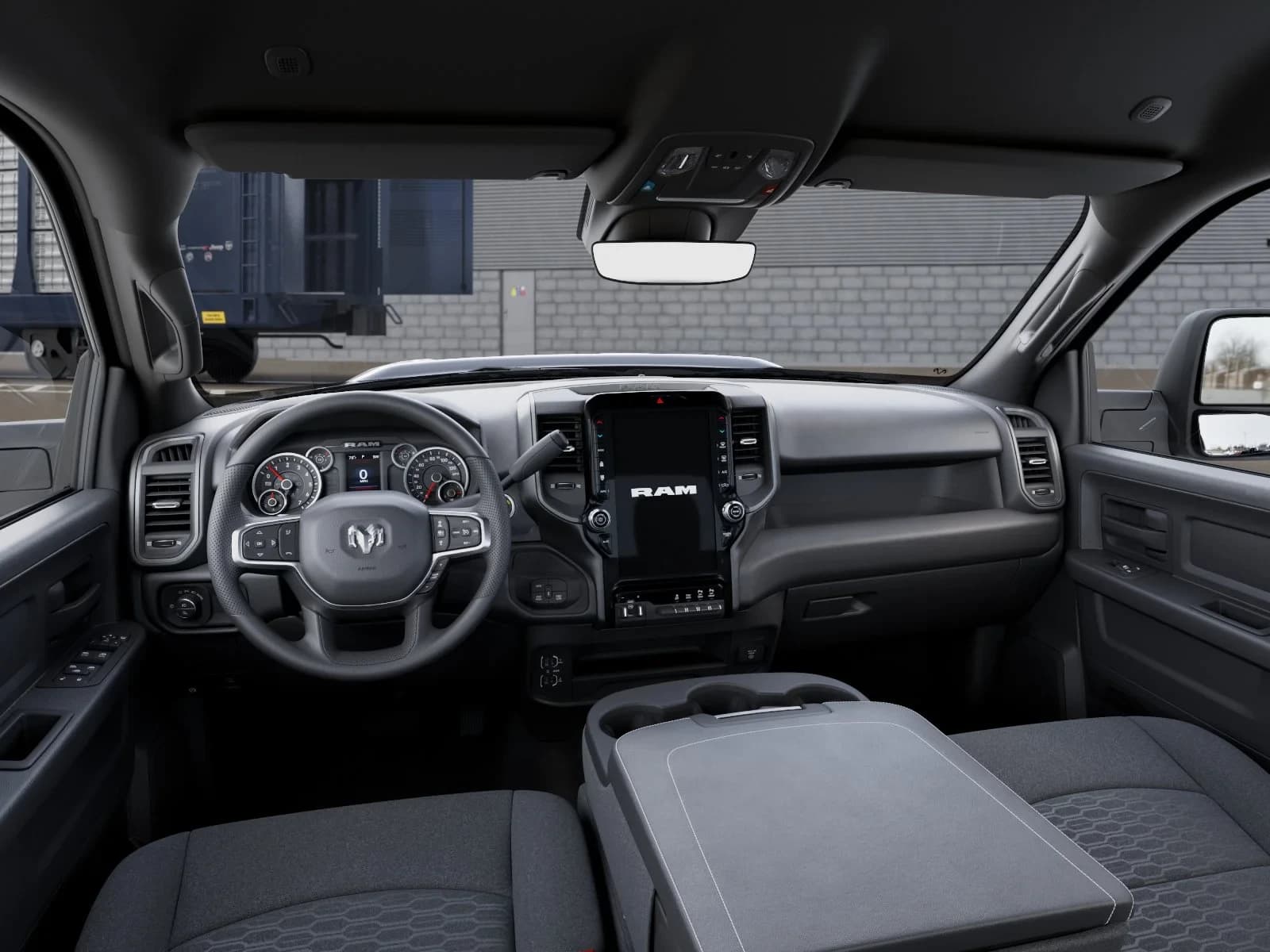 Ram 2500 Black Express 4x4 Crew Cab 6'4" Box 2027 — side view