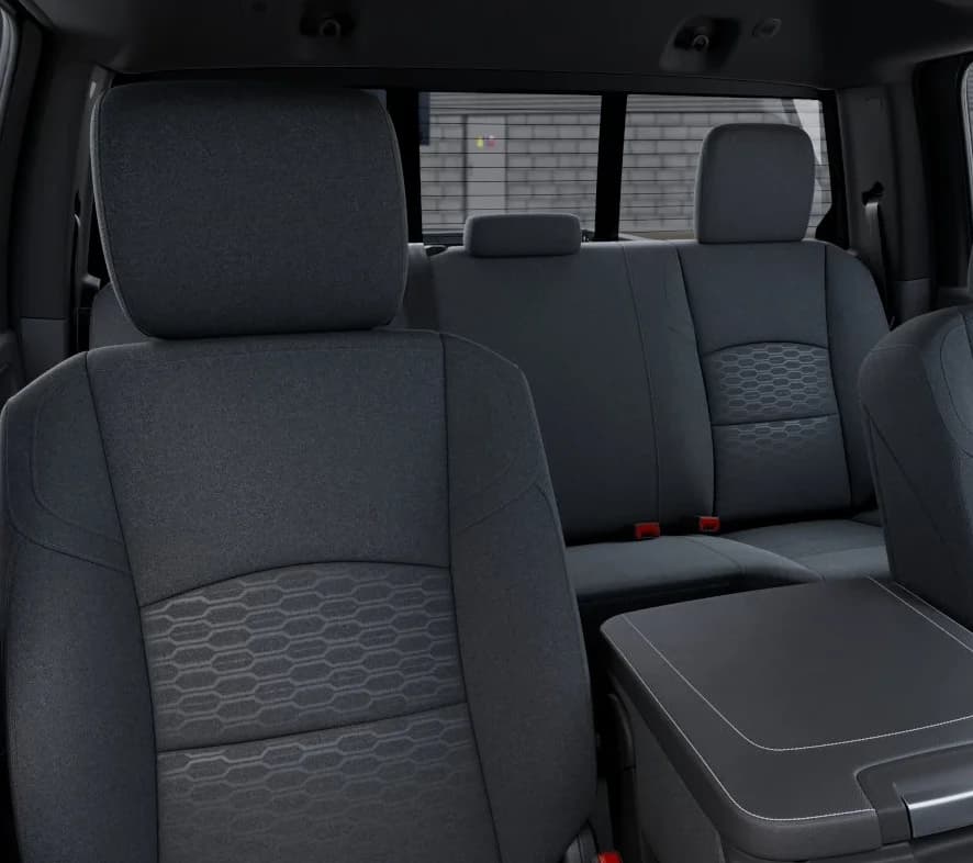 Ram 2500 Black Express 4x4 Crew Cab 6'4" Box 2027 — side view