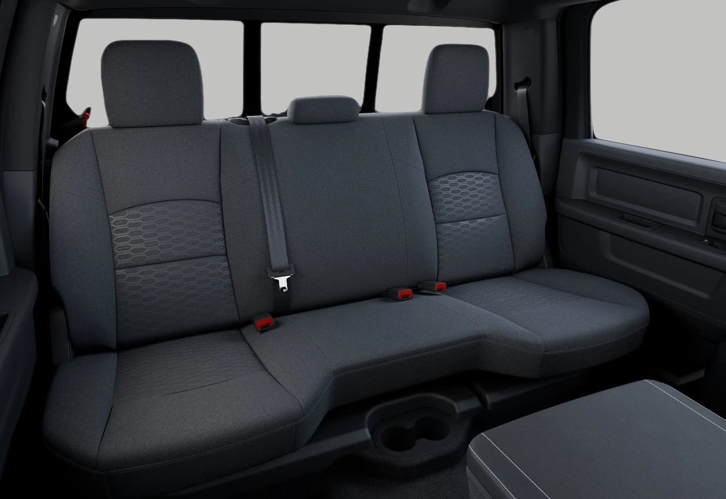 Ram 2500 Black Express 4x4 Crew Cab 6'4" Box 2027 — side view