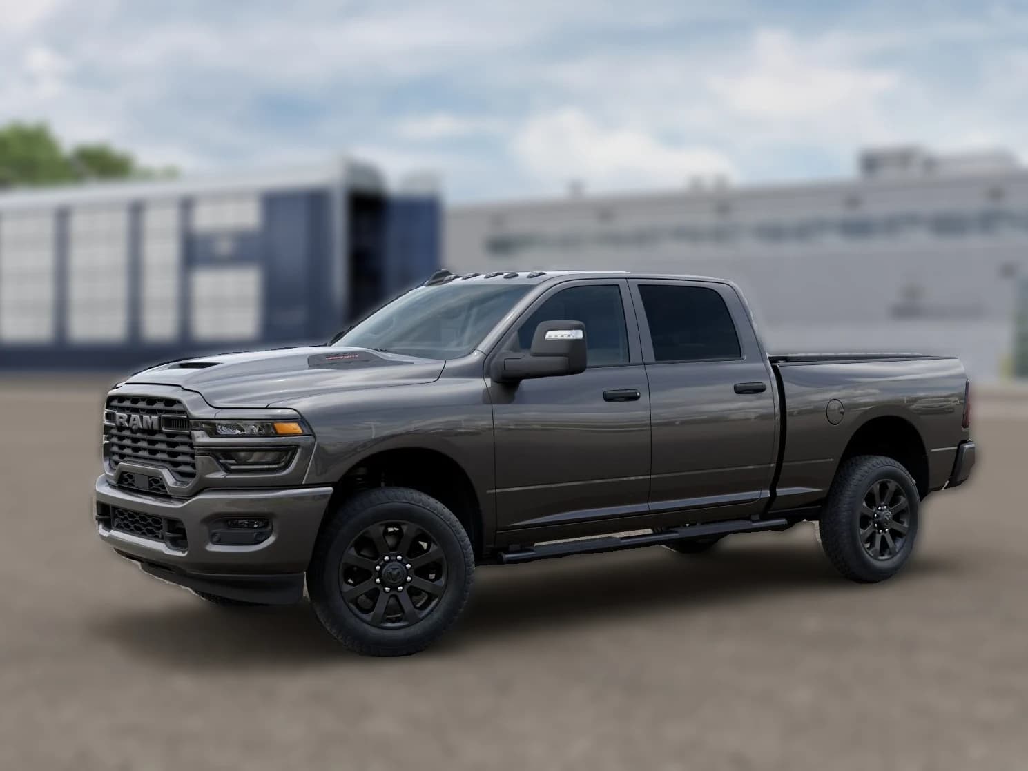 Ram 2500 Black Express 4x4 Crew Cab 6'4" Box 2027 — side view