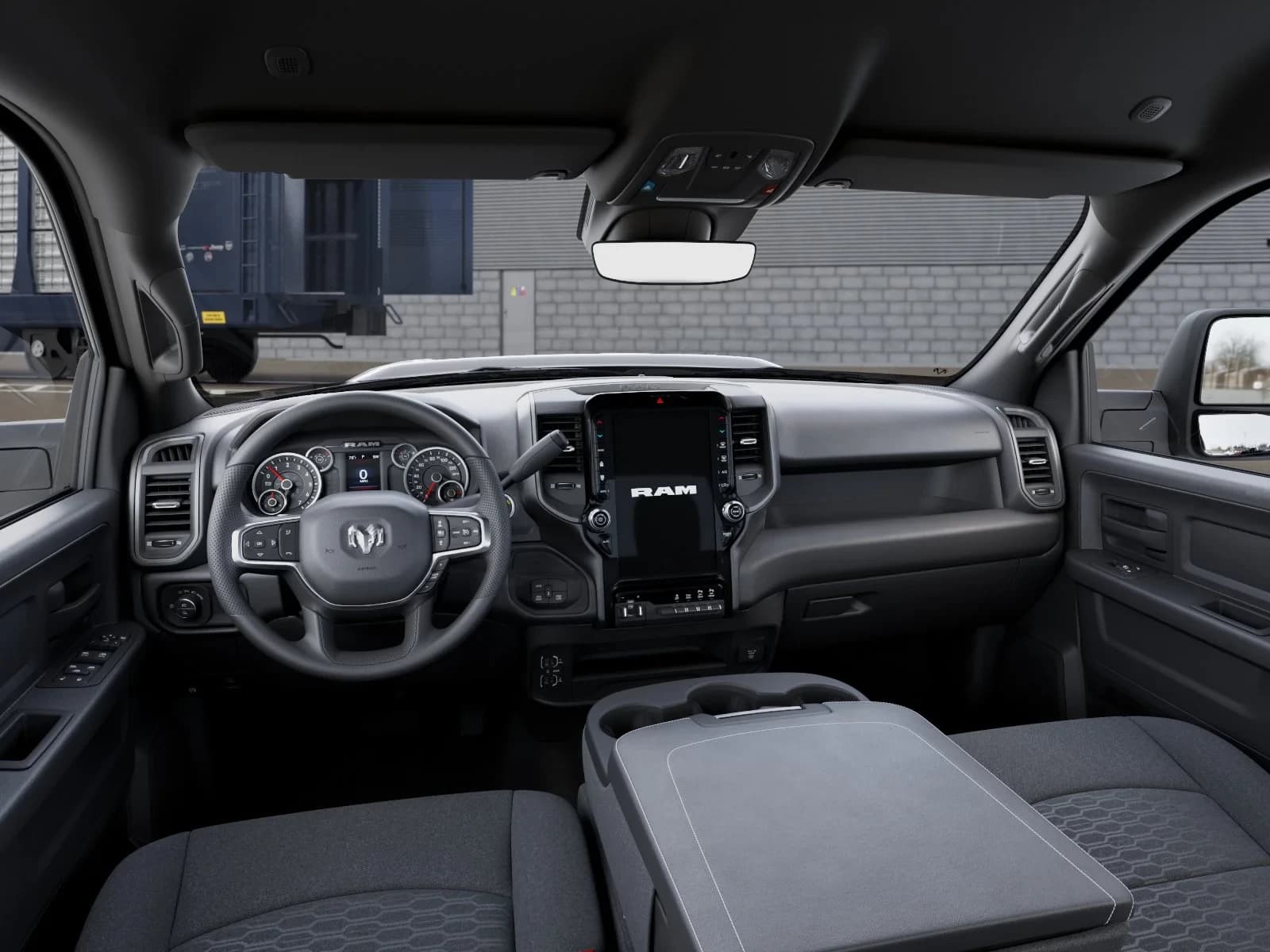 Ram 2500 Black Express 4x4 Crew Cab 6'4" Box 2027 — side view