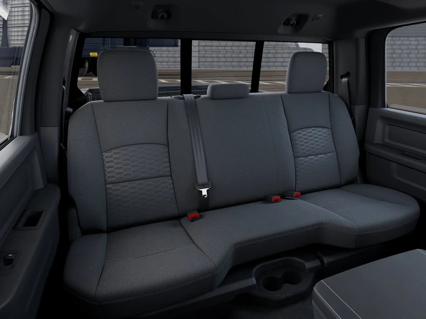 Ram 2500 Black Express 4x4 Crew Cab 6'4" Box 2027 — side view