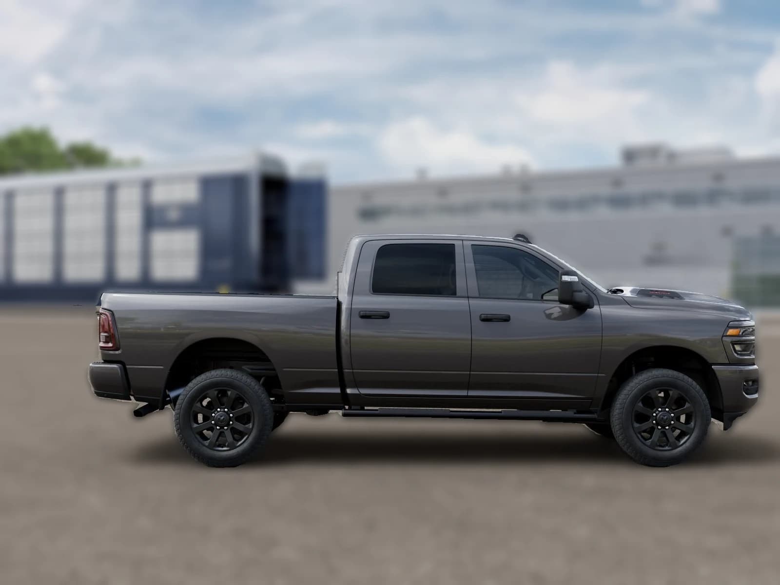 Ram 2500 Black Express 4x4 Crew Cab 6'4" Box 2027 — side view