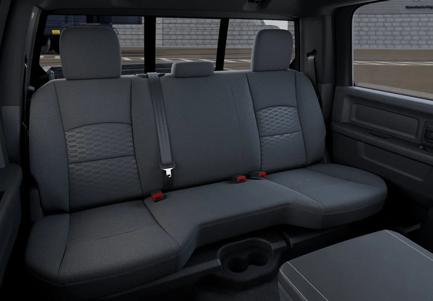 Ram 2500 Black Express 4x4 Crew Cab 6'4" Box 2027 — side view