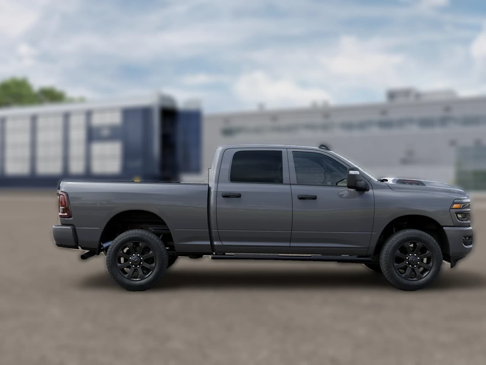 Ram 2500 Black Express 4x4 Crew Cab 6'4" Box 2027 — side view