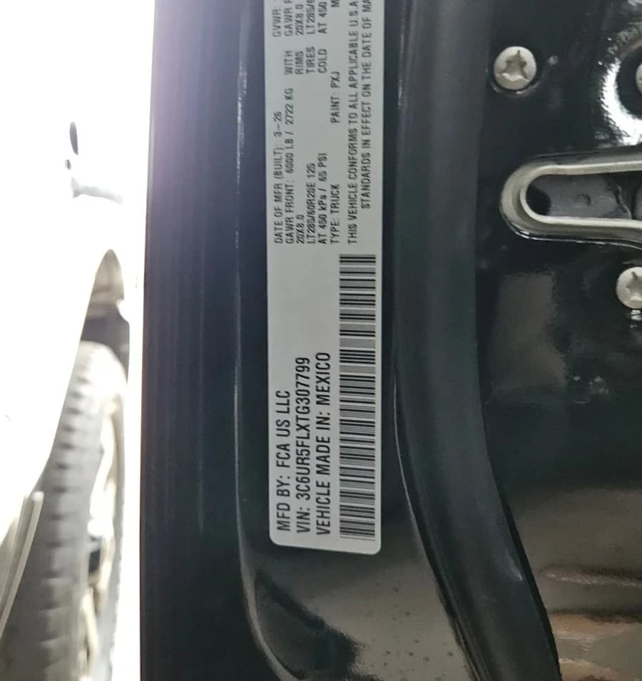 Ram 2500 Laramie 4x4 Crew Cab 6'4" Box 2026 — side view