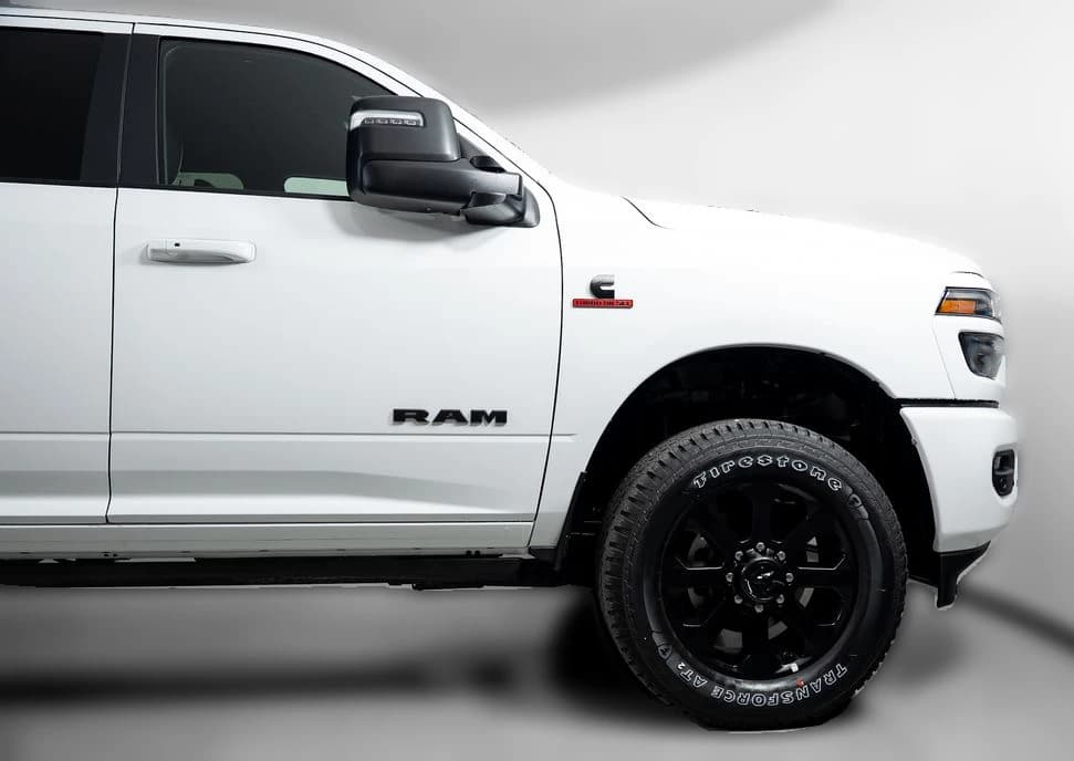 Ram 2500 Laramie 4x4 Mega Cab 6'4" Box 2027 — side view