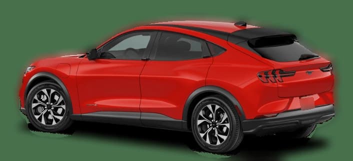 Ford Mustang Mach-E Select AWD 2026 — side view