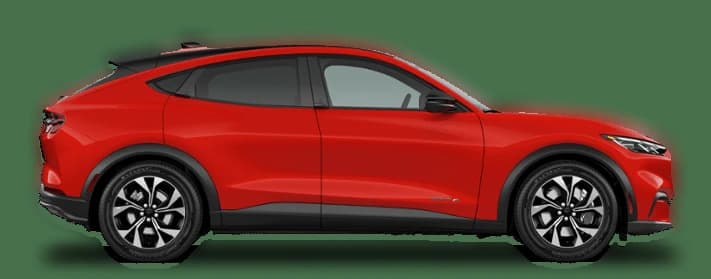 Ford Mustang Mach-E Select AWD 2026 — side view