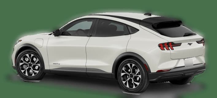 Ford Mustang Mach-E Select AWD 2026 — side view
