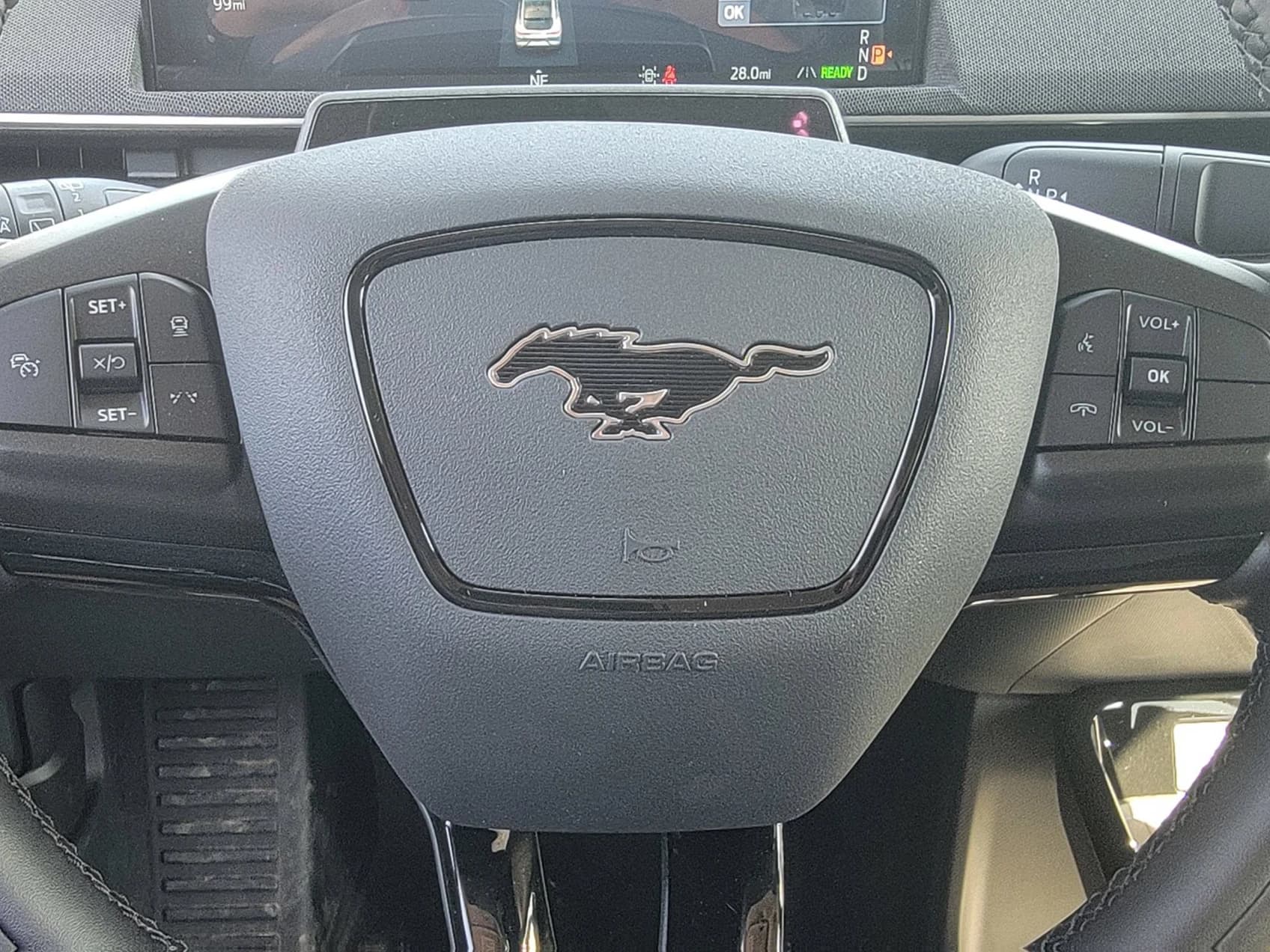 Ford Mustang Mach-E Select AWD 2025 — side view