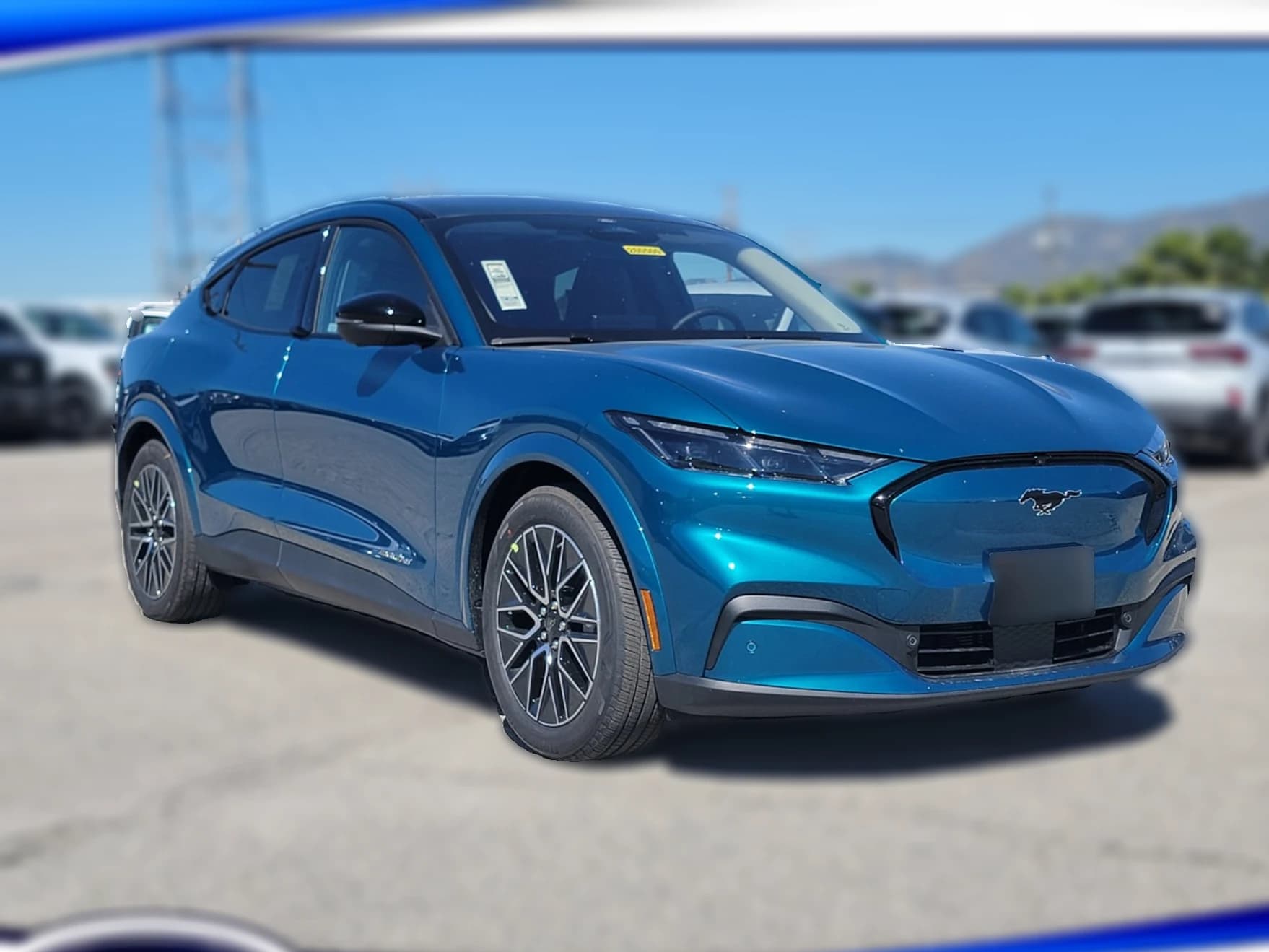 Ford Mustang Mach-E Premium RWD 2026 — side view