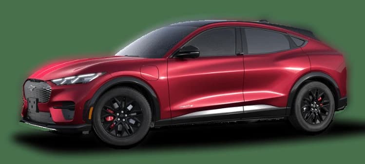 Ford Mustang Mach-E Premium RWD 2025 — side view