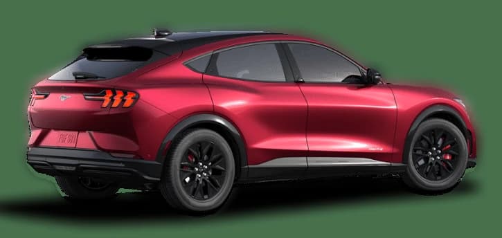 Ford Mustang Mach-E Premium RWD 2025 — side view
