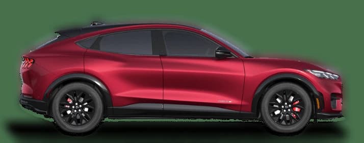 Ford Mustang Mach-E Premium RWD 2025 — side view