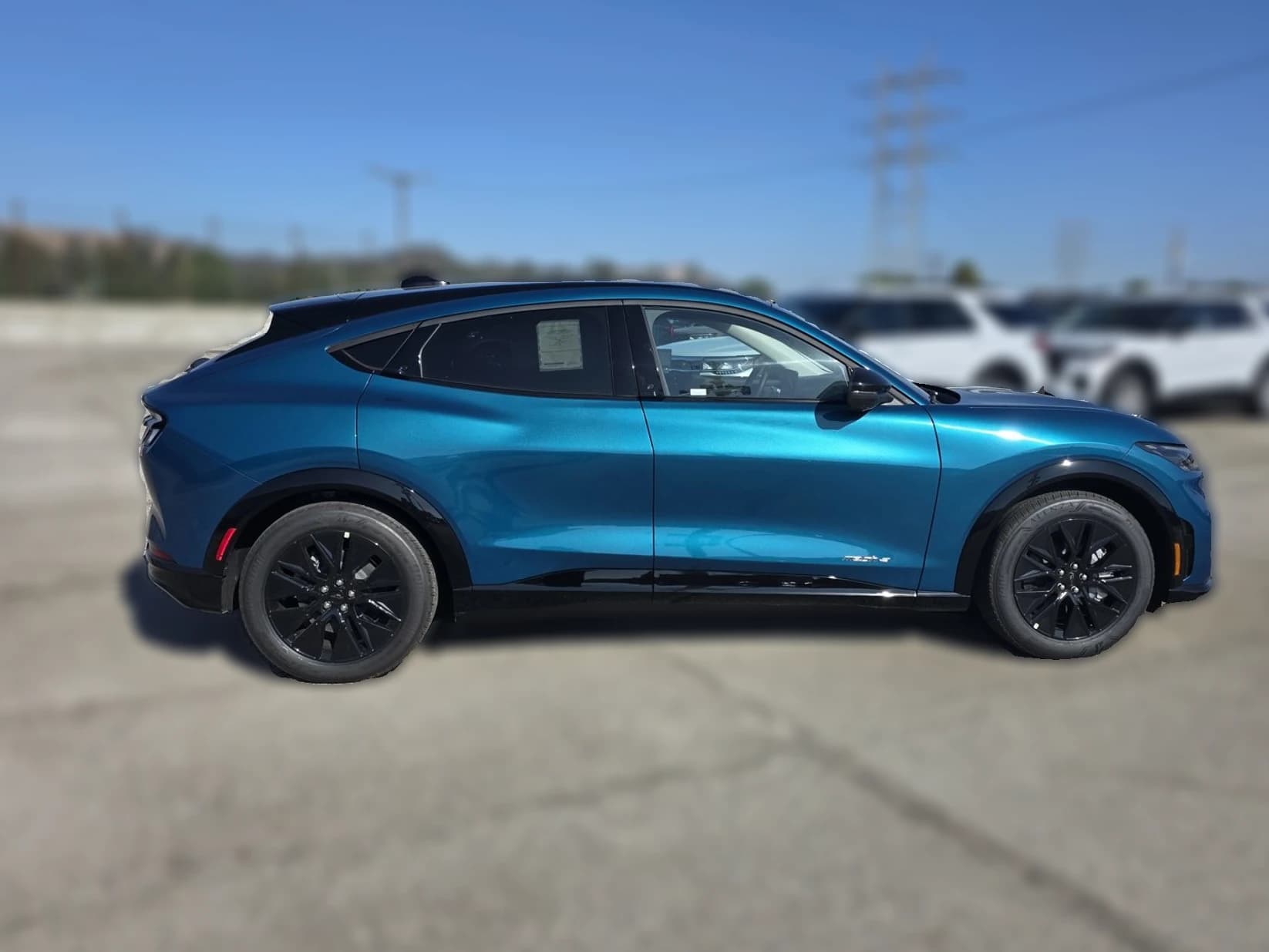 Ford Mustang Mach-E Premium RWD 2026 — side view