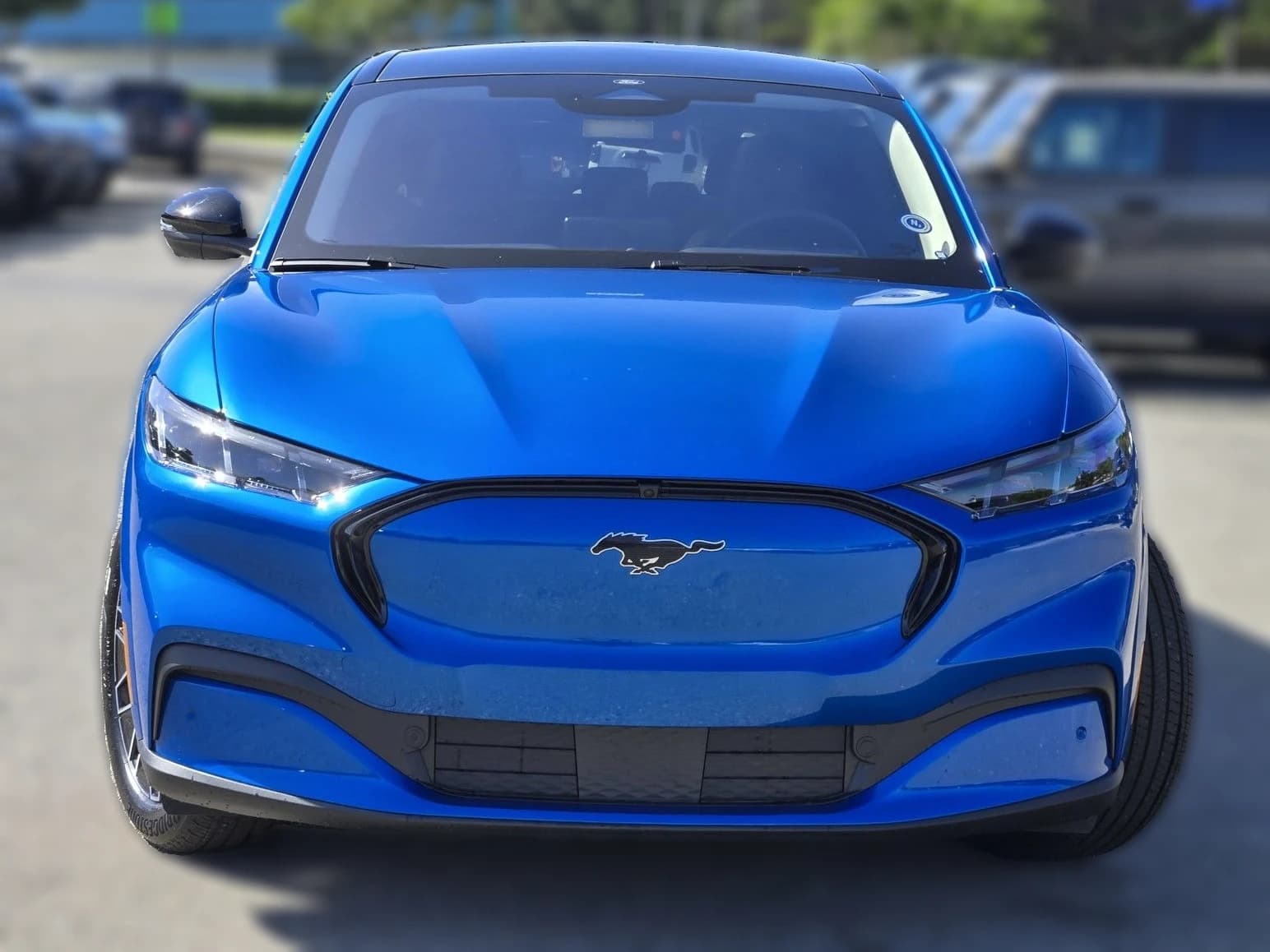Ford Mustang Mach-E Premium RWD 2026 — side view
