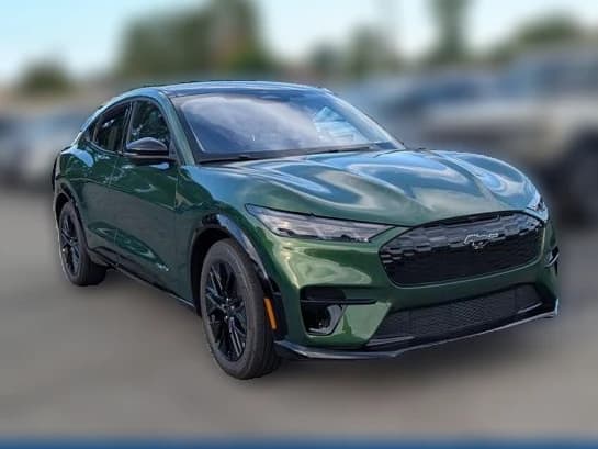Ford Mustang Mach-E Premium RWD 2026 — side view