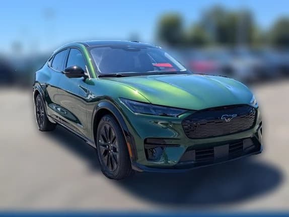 Ford Mustang Mach-E Premium RWD 2026 — side view