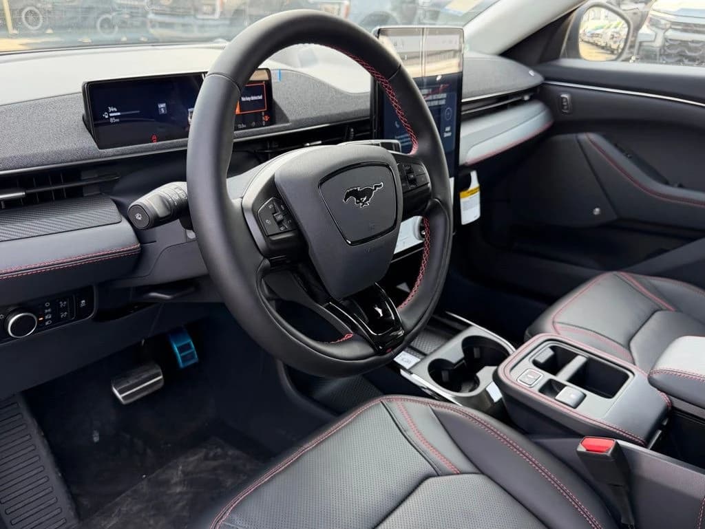 Ford Mustang Mach-E Premium AWD 2026 — side view