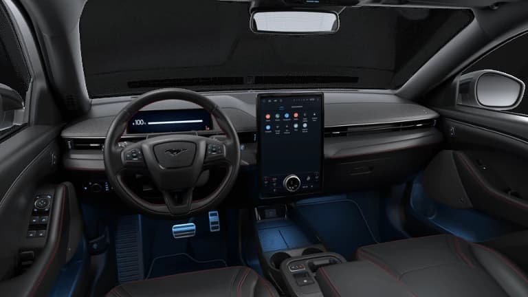 Ford Mustang Mach-E Premium AWD 2026 — side view