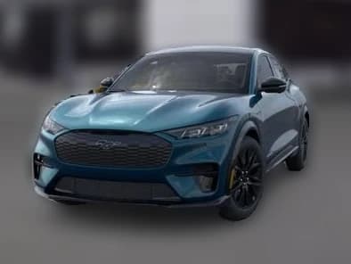 Ford Mustang Mach-E Premium AWD 2026 — side view