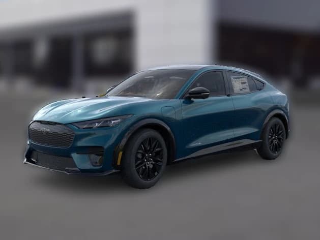 Ford Mustang Mach-E Premium AWD 2026 — side view