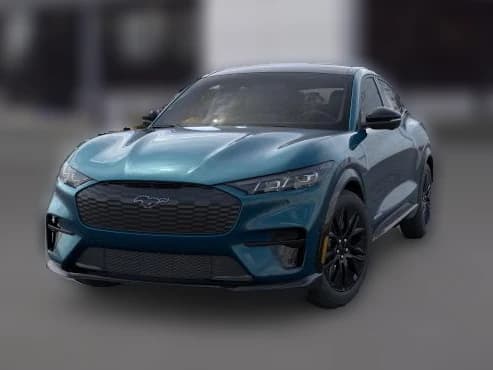 Ford Mustang Mach-E Premium AWD 2026 — side view