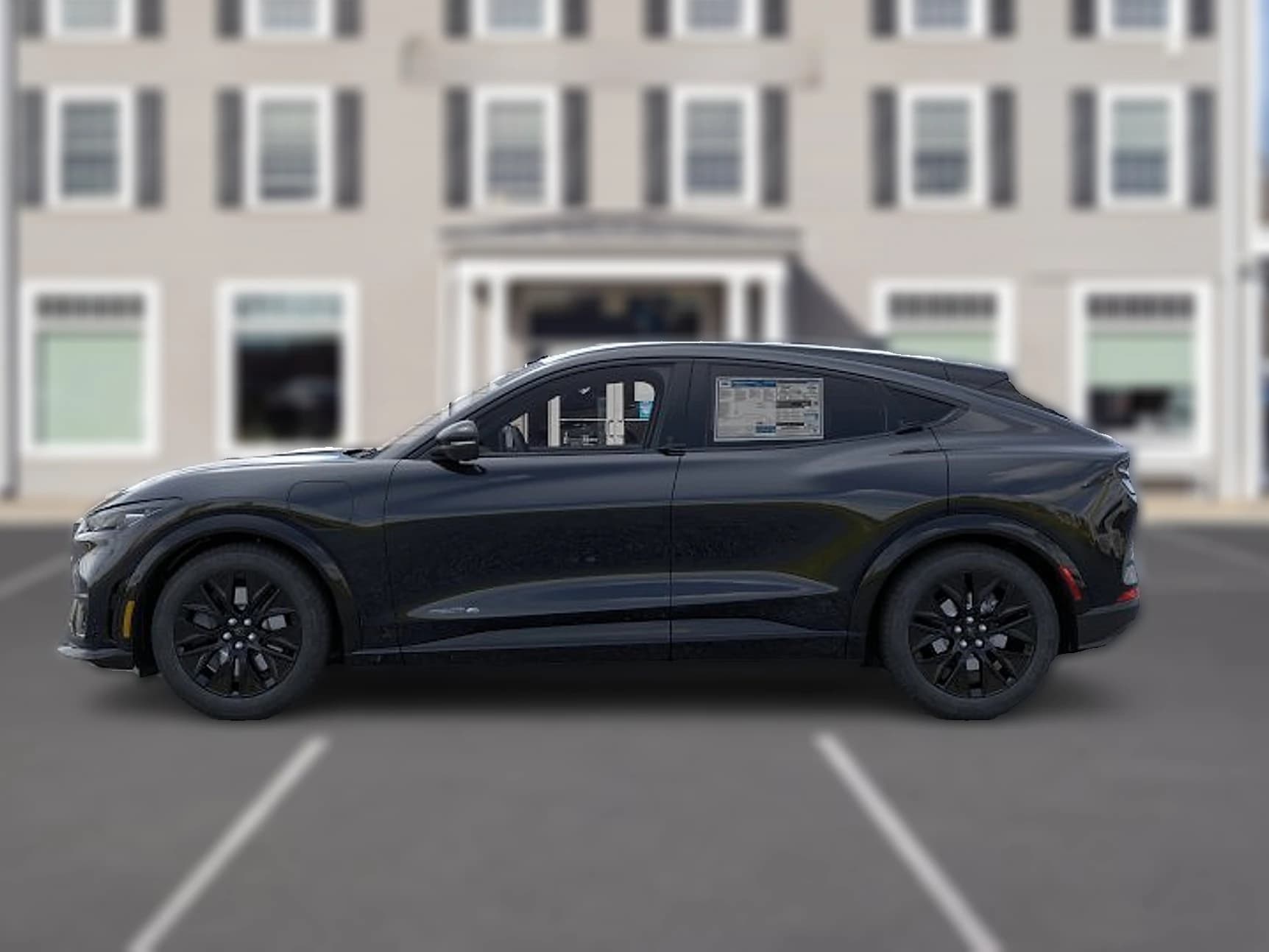 Ford Mustang Mach-E Premium AWD 2026 — side view
