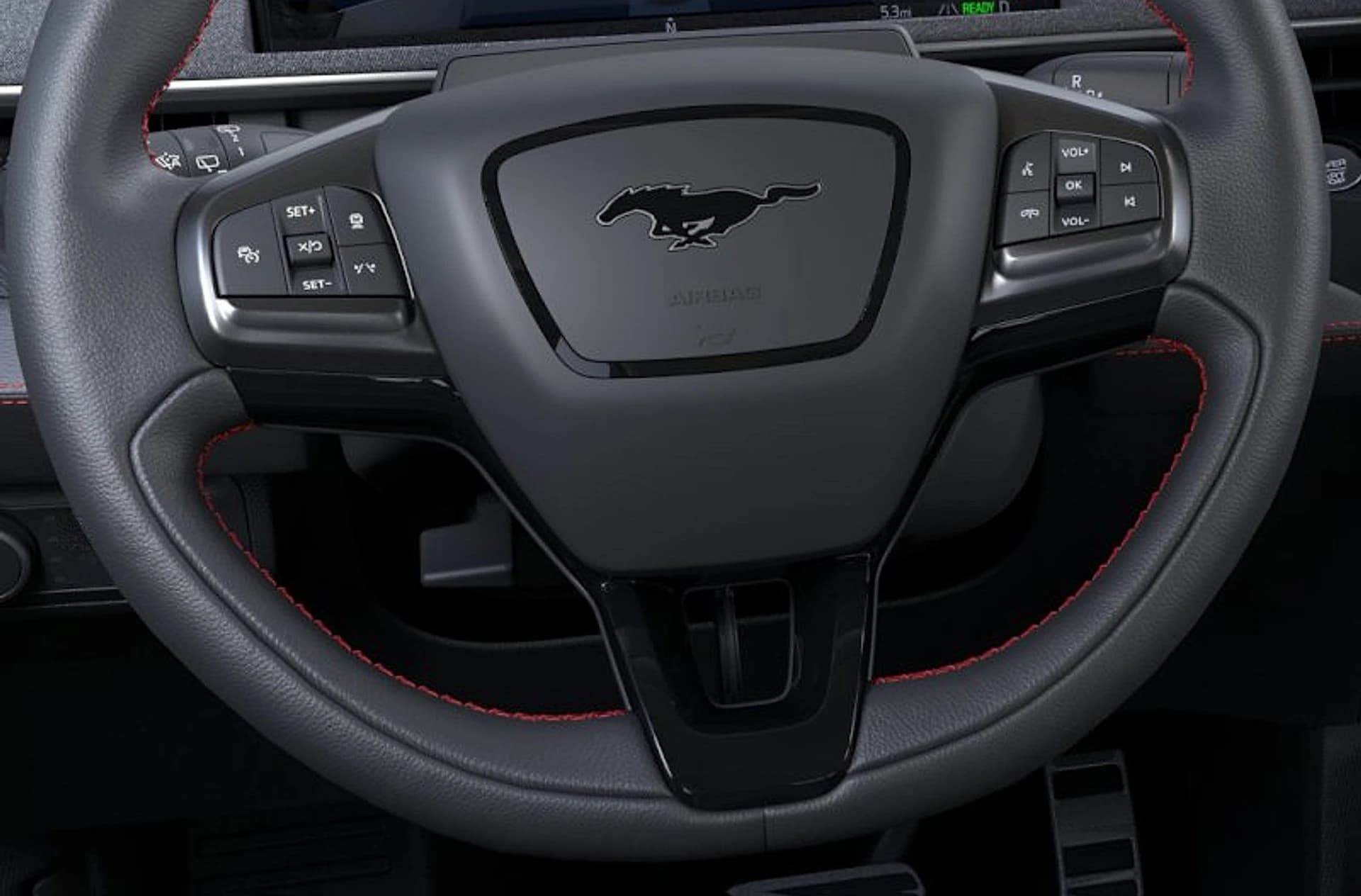 Ford Mustang Mach-E Premium AWD 2026 — side view