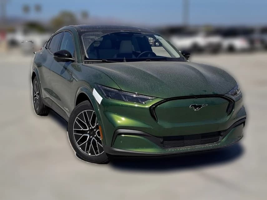 Ford Mustang Mach-E Premium AWD 2026 — side view