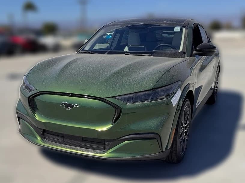 Ford Mustang Mach-E Premium AWD 2026 — side view