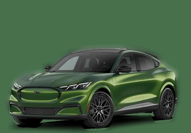 Ford Mustang Mach-E Premium AWD 2026 — side view