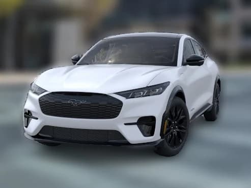 Ford Mustang Mach-E Premium AWD 2026 — side view