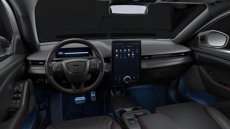 Ford Mustang Mach-E Premium AWD 2026 — side view