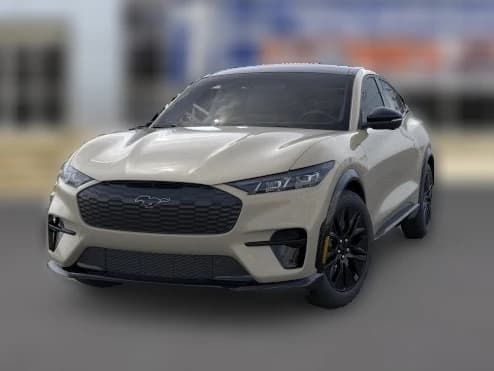 Ford Mustang Mach-E Premium AWD 2026 — side view