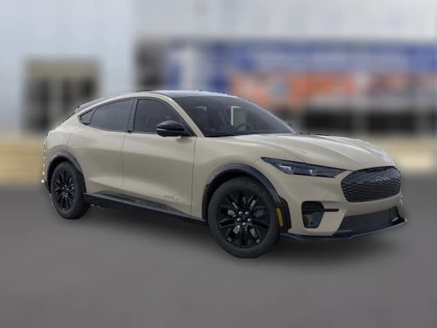 Ford Mustang Mach-E Premium AWD 2026 — side view