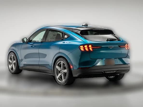 Ford Mustang Mach-E Premium AWD 2026 — side view