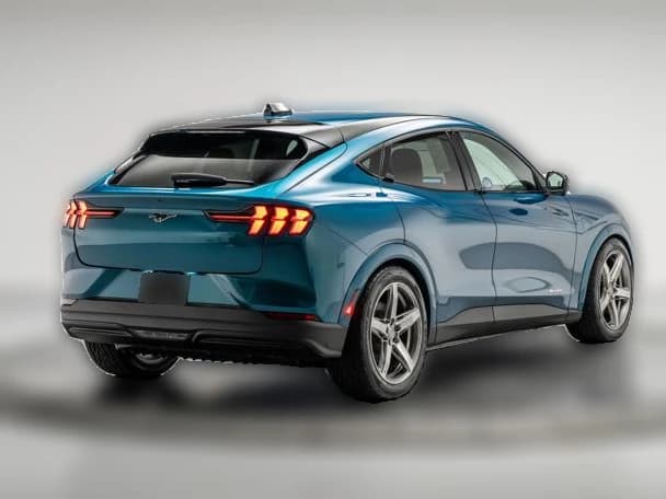 Ford Mustang Mach-E Premium AWD 2026 — side view