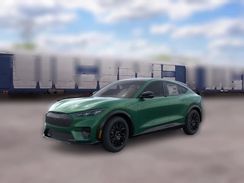 Ford Mustang Mach-E Premium AWD 2026 — side view